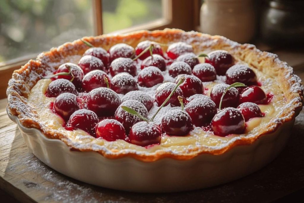 Clafoutis aux cerises : recette traditionnelle facile et délicieuse pour un dessert gourmand