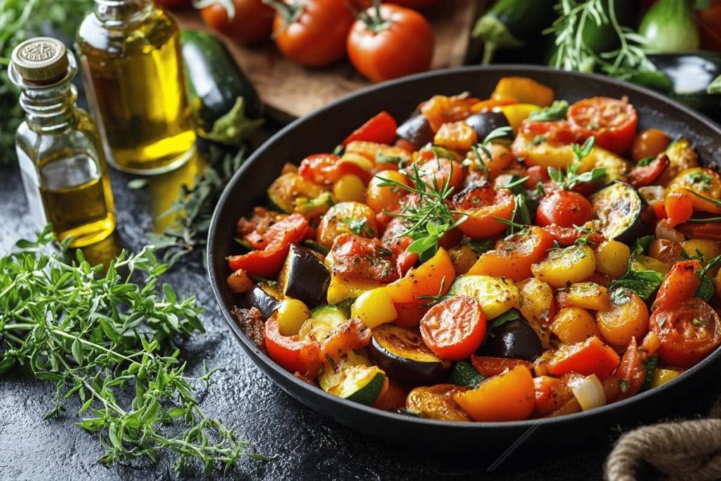 Recette de ratatouille traditionnelle provençale facile et savoureuse aux légumes du soleil