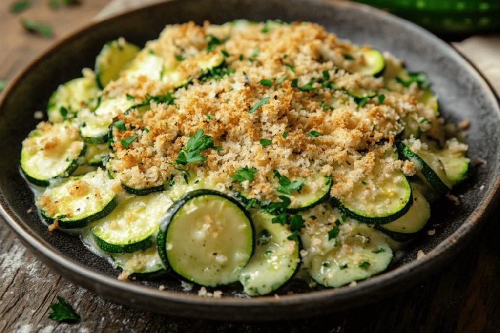 Gratin de courgettes sans œufs : recette légère et savoureuse pour un repas végétarien facile