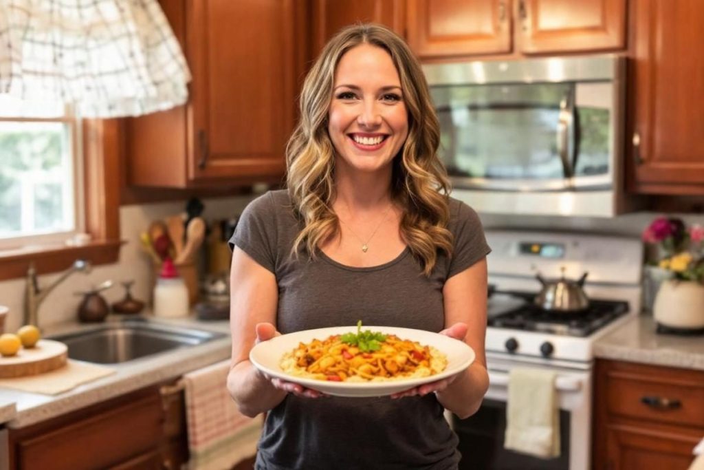 Angela Kinsey dévoile sa première recette pour son mari dans leur nouveau livre de cuisine