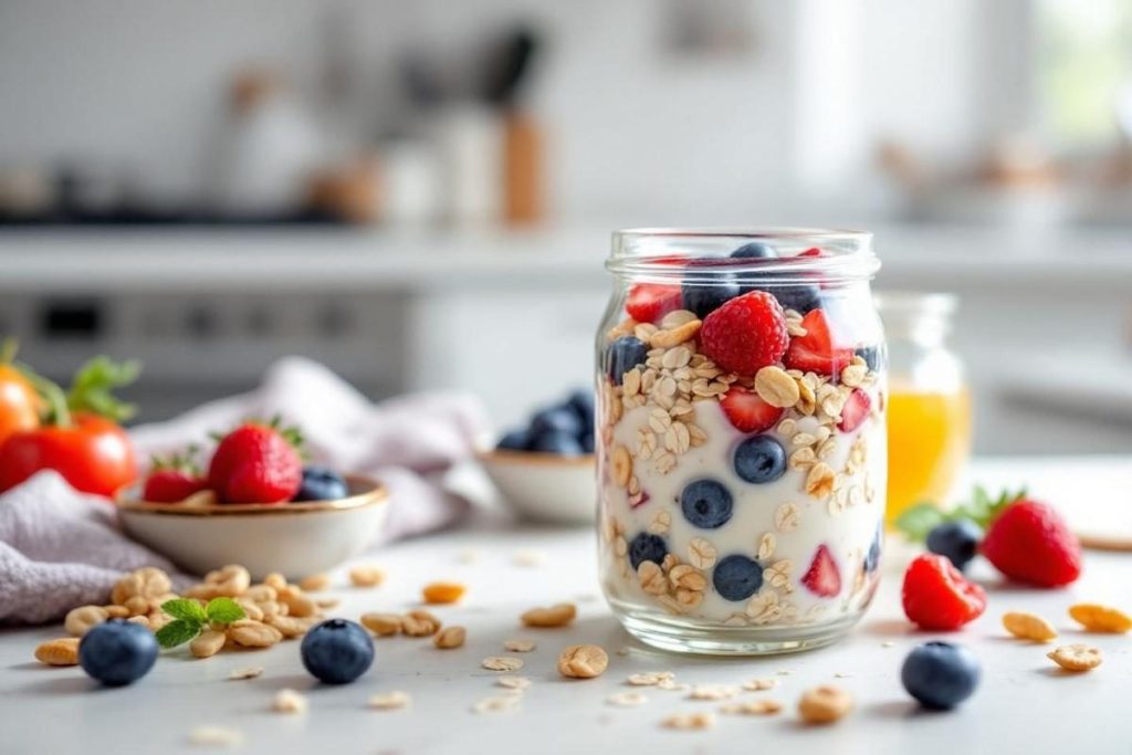 La meilleure recette d'overnight oats des célébrités révélée