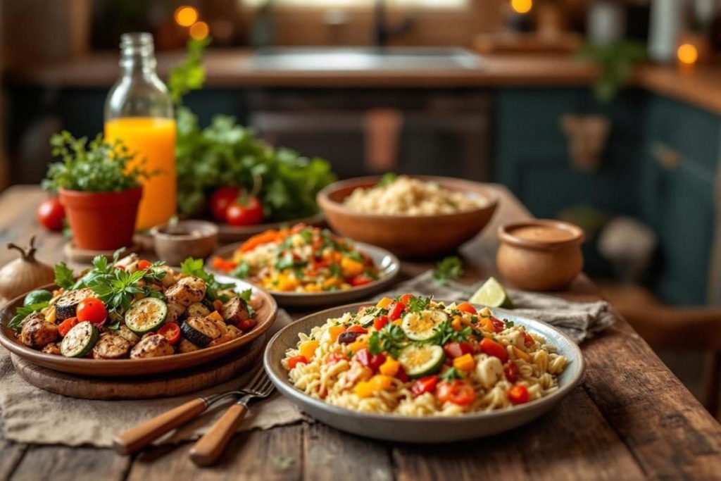 Plus de 15 recettes végétariennes au plat unique très bien notées pour le dîner