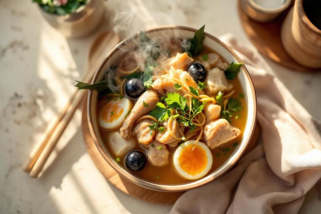 Réalisez cette recette de soupe de poulet apaisante en moins d'une heure
