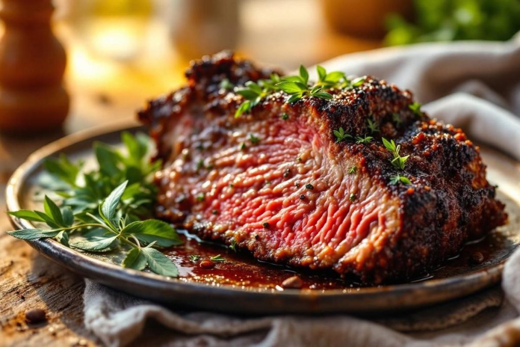 Recette de travers de bœuf en croûte de café pour célébrer Al Roker