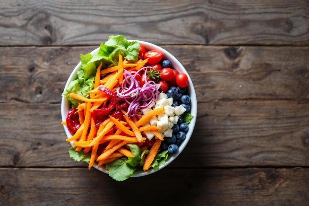 Recette de tomates, céréales, haricots et légumes verts et autres recettes saines